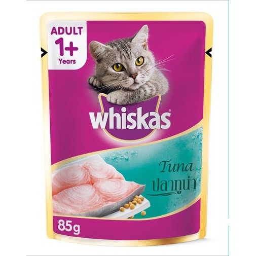 Combo 24 gói pate whiskas thức ăn ướt cho mèo đủ vị