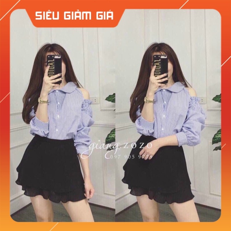 Chân váy ngắn 🌟FREESHIP🌟 Chân Váy 2 Tầng - Hàng VNXK