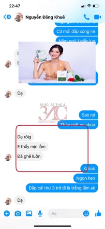 Mặt Nạ Dừa Collagen 3NC