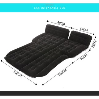 Đệm hơi giường hơi ô tô xe 7 chỗ SUV CUV 3 hàng ghế kích thước 185x110cm loại cao cấp