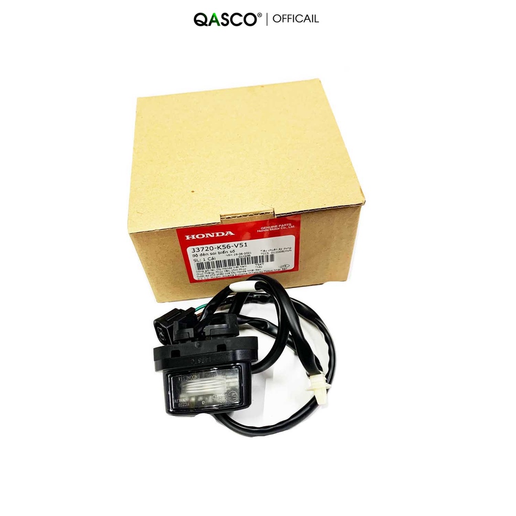 Bộ đèn soi biển số HONDA Winner X (RS150 V3)  QA(33720K56V51) _( 7C 4E)