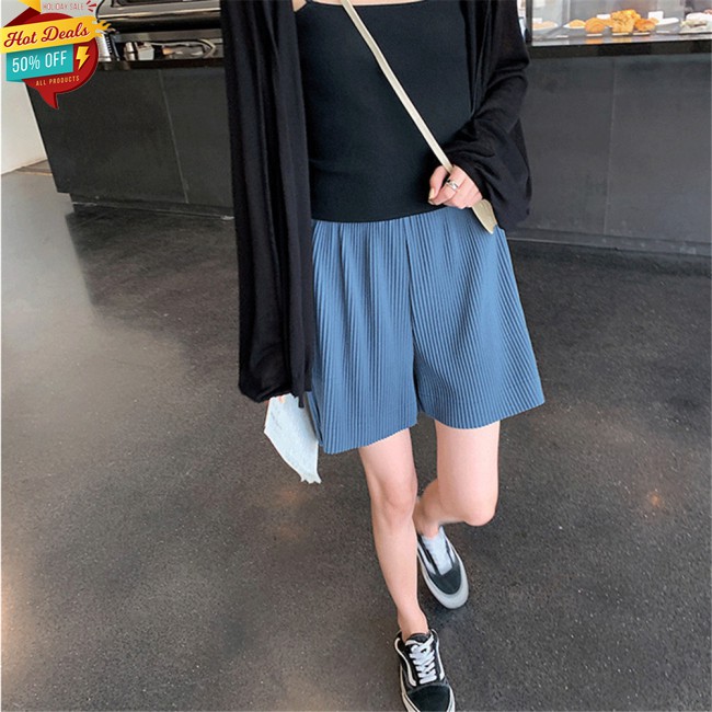 Quần Short Nam Lưng Cao Ống Rộng Thời Trang | BigBuy360 - bigbuy360.vn