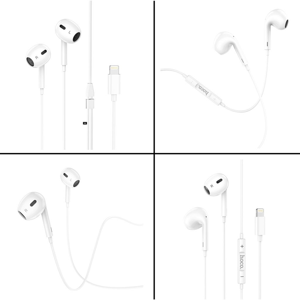 Tai nghe nhét tai có mic chân cắm Lightning kết nối bluetooth hoco M1 max