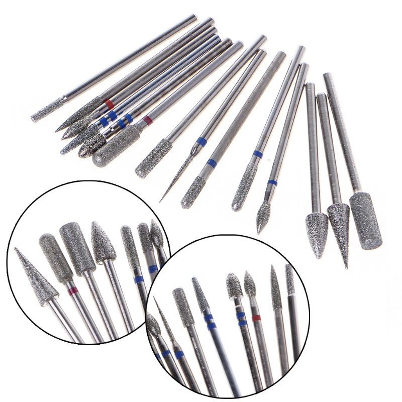 1 Đầu Mài Móng Tay Bằng Thép Vonfram Kèm Hộp Đựng