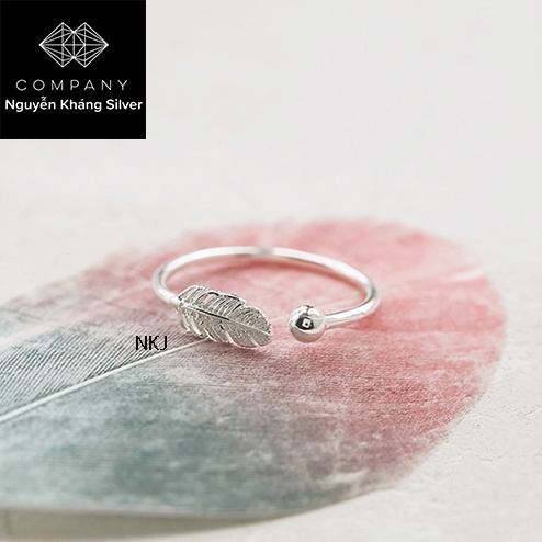 NHẪN LÔNG VŨ BẠC TA