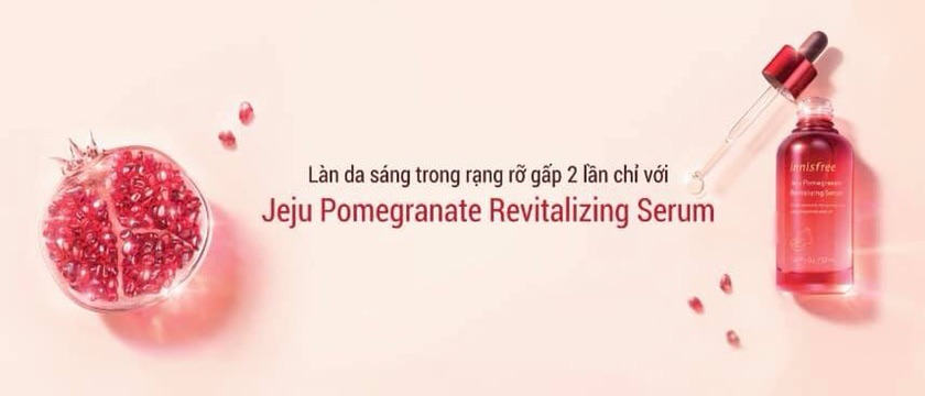 Nước hoa hồng Lựu Đỏ Innisfree Pomegranate Revitalizing Toner