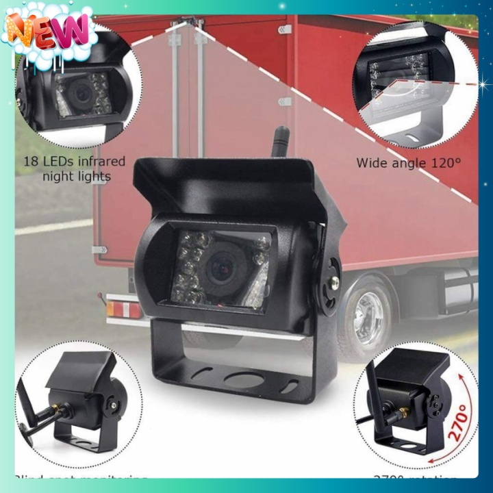 🇳 🇪 🇼®️ Camera lùi không dây kèm màn hình 7 inch, có hồng ngoại sử dụng ban đêm 12v-24v | BigBuy360 - bigbuy360.vn