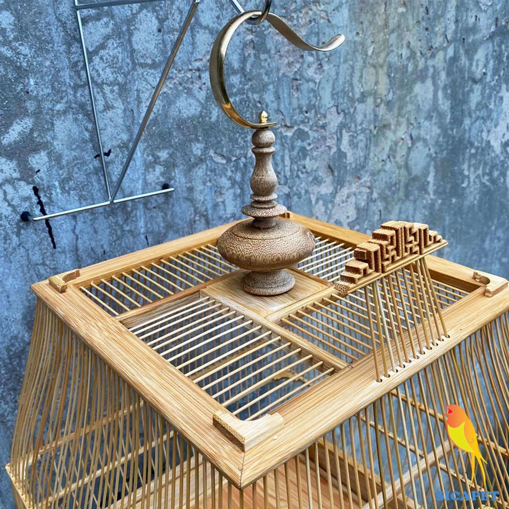 Lồng chim chào mào, Lồng sing Chào Mào vuông tre già SICAPET