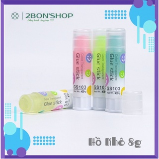 Hồ khô siêu dính trong suốt 8g gs103 stacom | hồ khô học sinh 8g