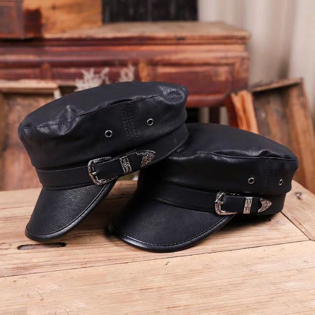 Nón Newboy Da Hàng Cao Cấp