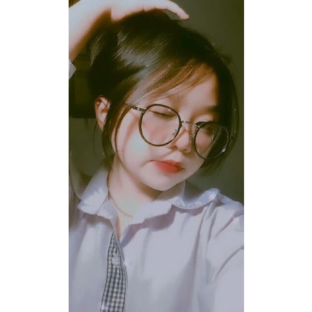 Gọng kính kim loại dáng tròn bầu có chống ánh sáng xanh Kihu eyewear - OF 9300