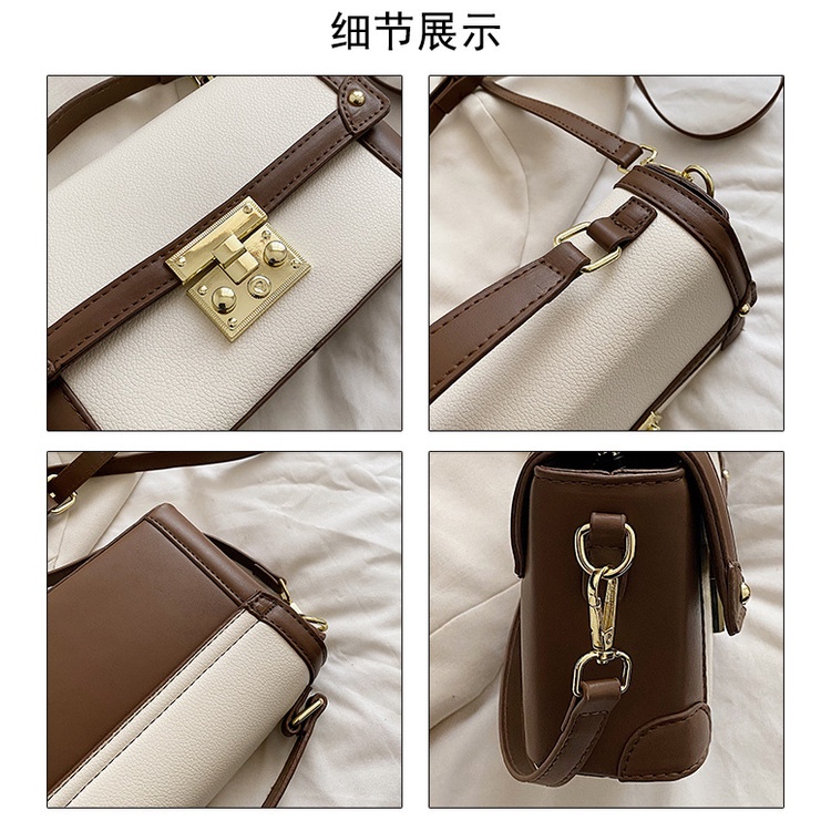 Túi Xách JASMIN NOIR da pu có khóa dành cho nữ