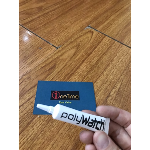 Kem đánh bóng kính đồng hồ Mika , đánh bóng kính mica, kính nhựa mica ,kem đánh bóng Polywatch loại 1