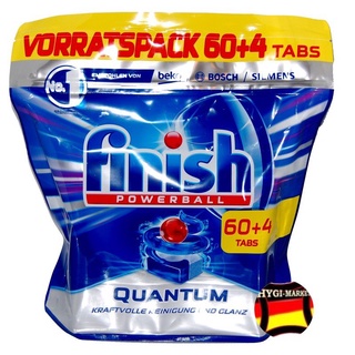 VIÊN RỬA BÁT FINISH QUANTUM POWERBALL 64 viên