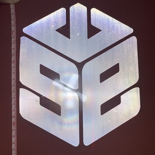 Sticker SWE phản quang bản 23*19.5cm