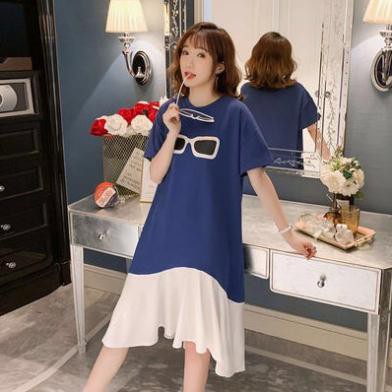 [FREESHIP] Váy Suông thun đuôi cá chữ A