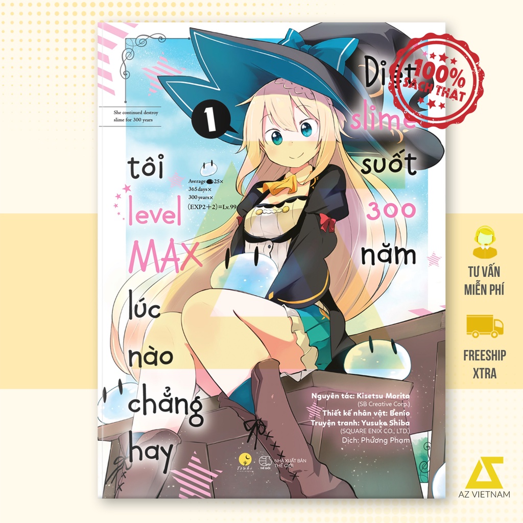 Diệt Slime Suốt 300 Năm, Tôi Levelmax Lúc Nào Chẳng Hay (Tập 1) - (Tái Bản)
