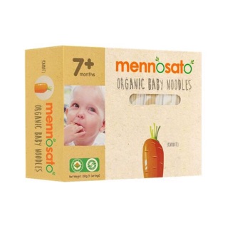 Mì ăn dặm hữu cơ cho bé Mennosato