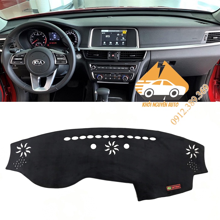 Thảm Taplo Kia Optima Chống Trượt 3 Lớp CHẤT LIỆU NHUNG MỊN Loại 1