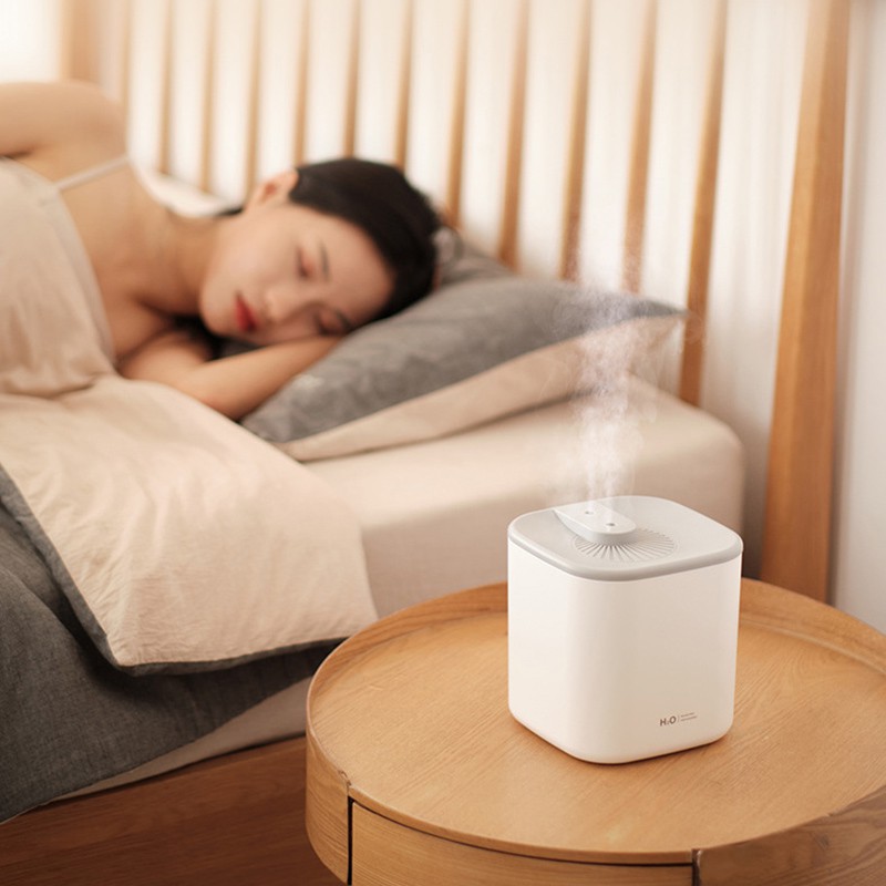 Fnelse 3L Air Humidifier Double Spray Diffuser USB For Bedroom