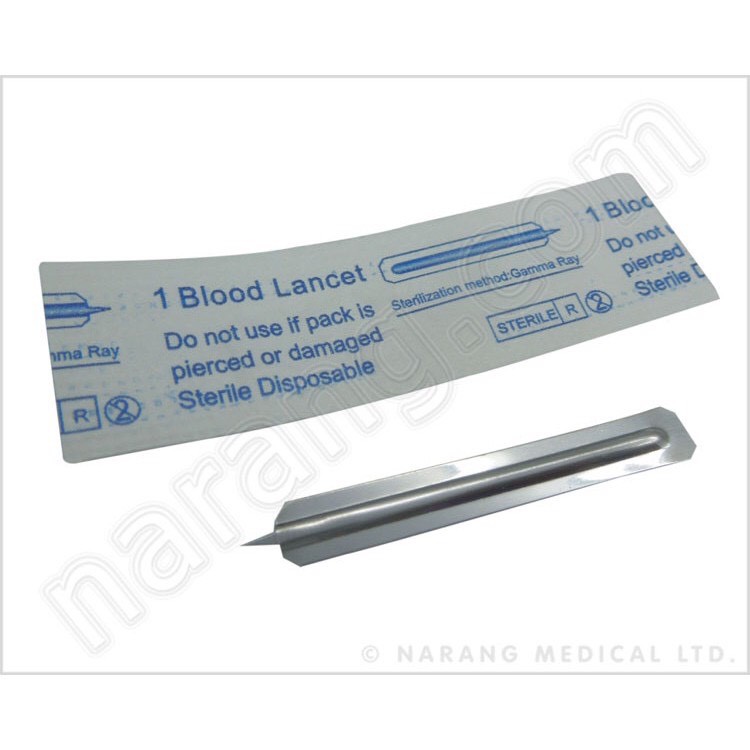 Kim chích mụn Blood Lancets ( hộp 200 cây )