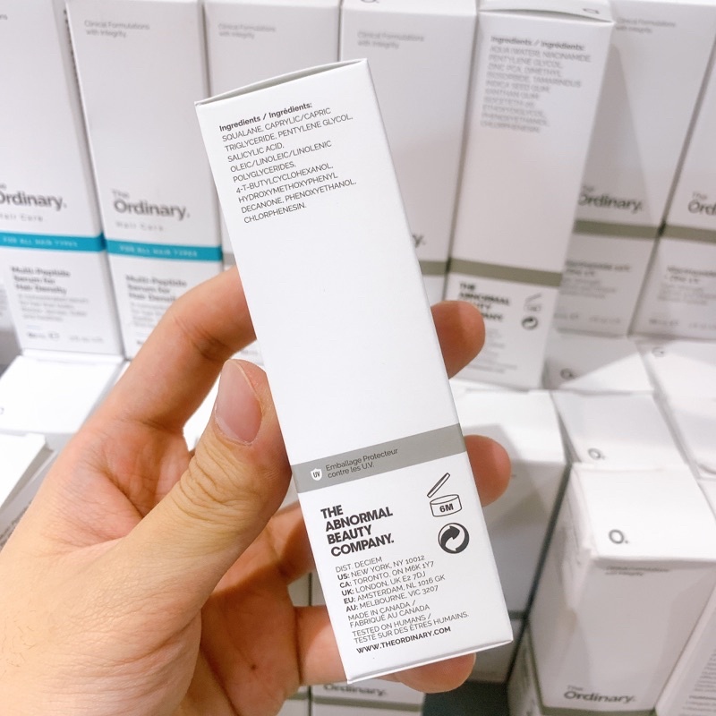 Tinh chất giảm mụn & lỗ chân lông The Ordinary / Salicylic Acid 2% Anhydrous Solution / 30mL