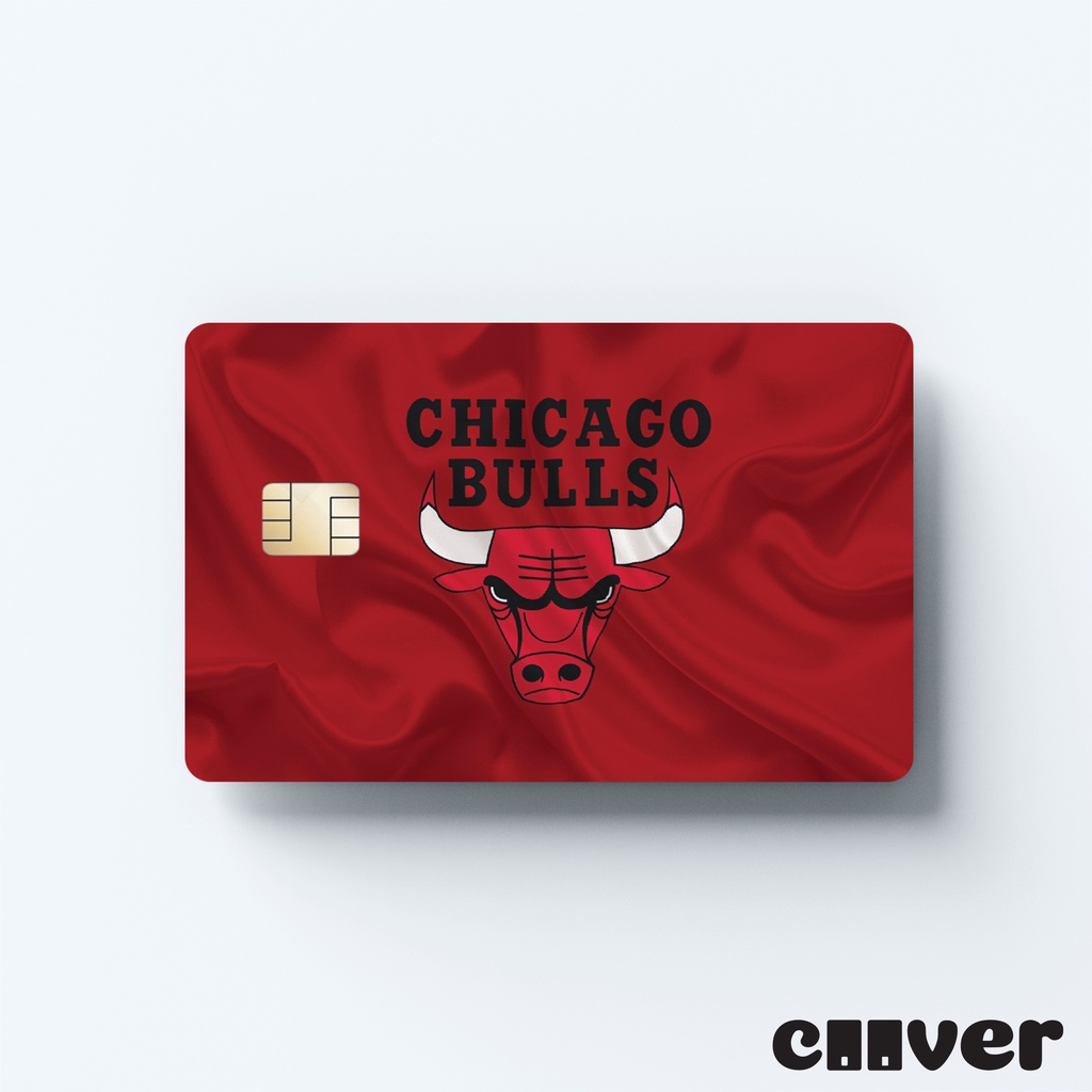 CHICAGO BULLS - Miếng dán thẻ FREESHIP – Miếng dán thẻ ngân hàng/thẻ ATM, thẻ chung cư, thẻ thang máy, thẻ gửi xe,...