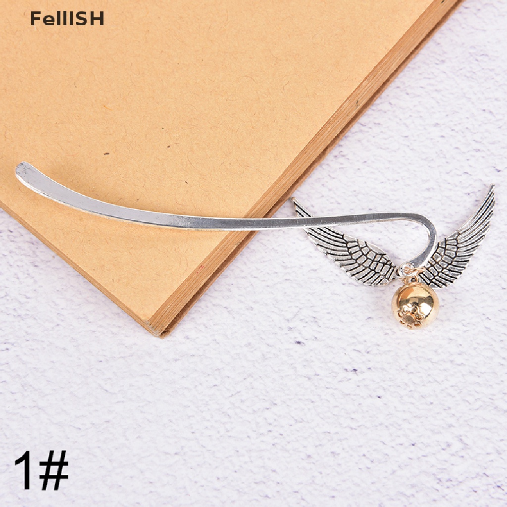 Thẻ Đánh Dấu Trang Sách Hình Harry Potter Màu Vàng 439br