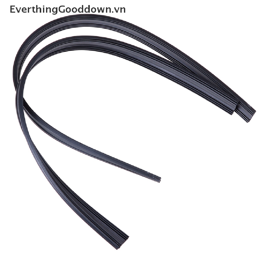 Everthinggooddown Set 2 Lưỡi Gạt Nước Bằng silicone Không Khung Cho Kính Chắn Gió Xe Buýt
