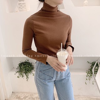 Áo thun cổ lọ