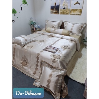 Chăn ga gấm lụa 5 món. Giá rẻ vô địch
