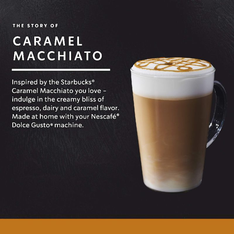 Viên nén cà phê Starbucks Caramel Macchiato cho máy Dolce Gusto HSD 31/08/2022 | BigBuy360 - bigbuy360.vn