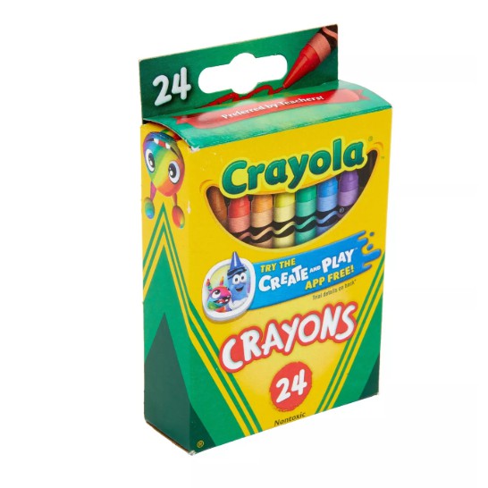 BÚT MÀU SÁP Crayola Crayons 24 CÂY