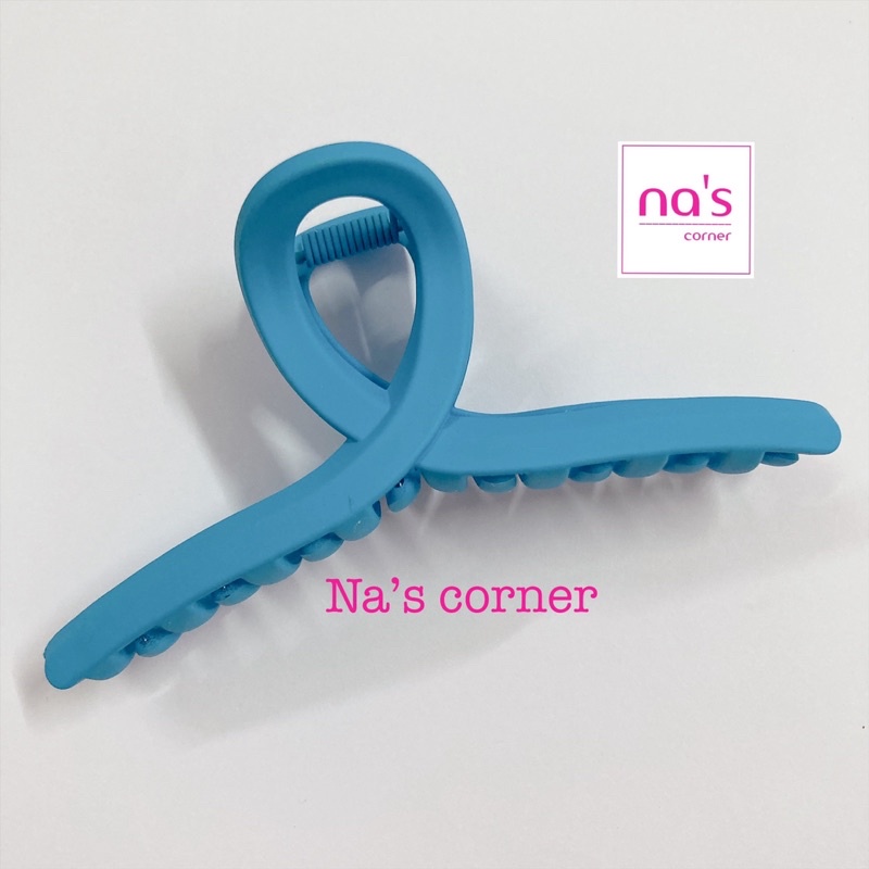 Kẹp càng cua gấp tóc nhựa nhiều màu size lớn