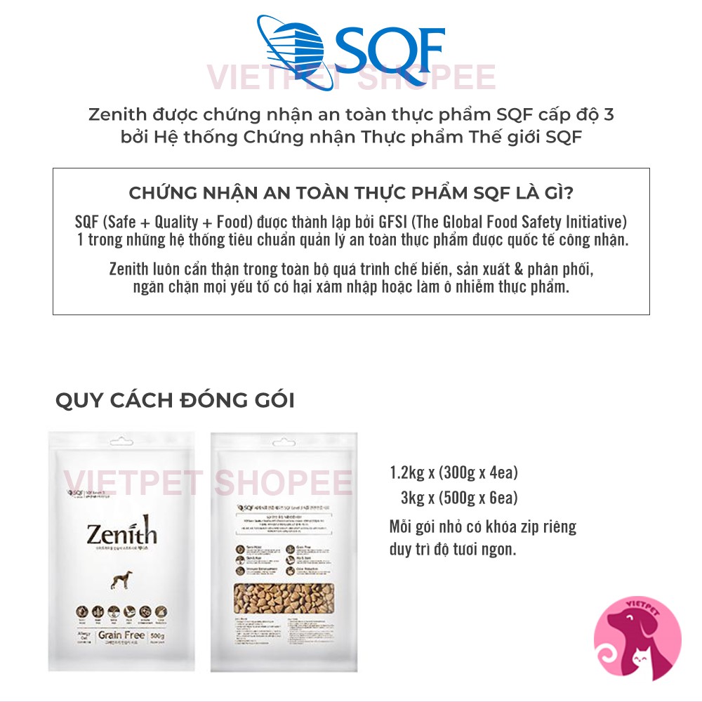 Thức ăn cho chó - HẠT MỀM ZENITH  - Rất thơm ngon và bổ dưỡng 😋