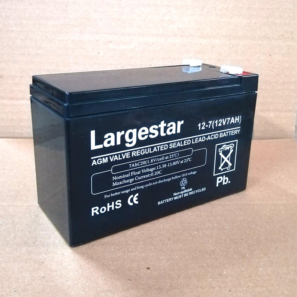 Ắc Quy  Largestar AMG 12V-7Ah Dùng Cho Bộ Lưu Điện UPS