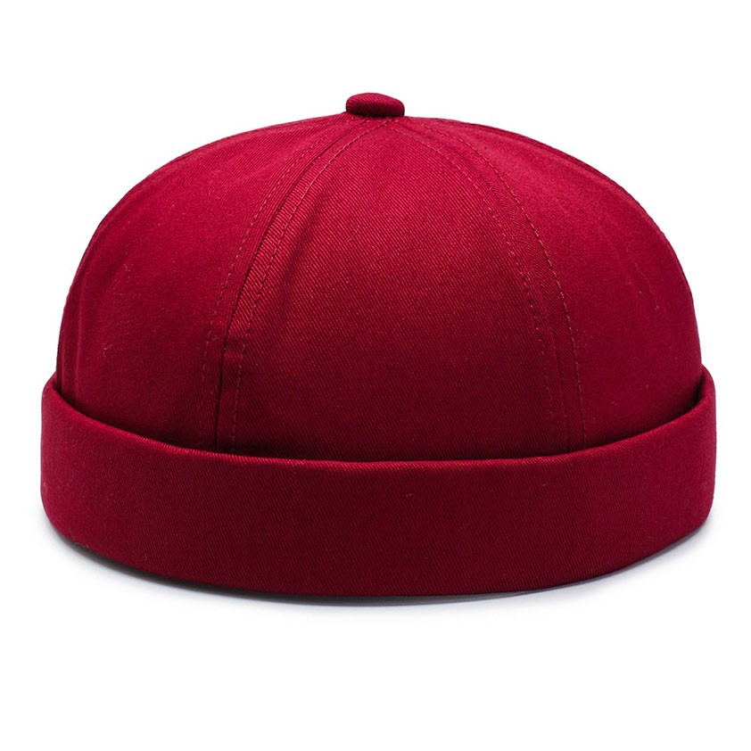 Mũ tròn Miki màu trơn phong cách cổ điển độc đáo –  kiểu dáng đơn giản