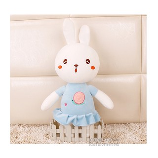 Thỏ bông mềm mặc váy 35cm