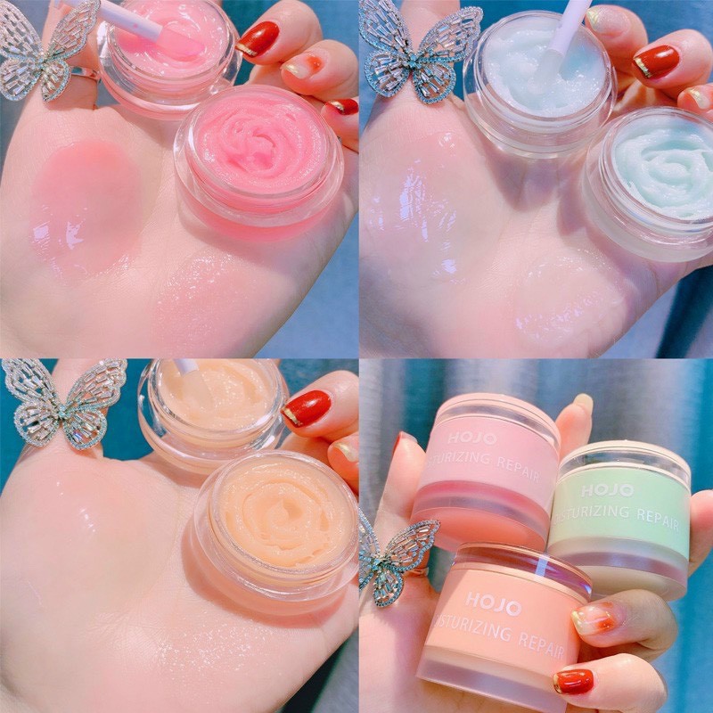 Son dưỡng phục hồi Hồng Môi Hojo Repair 2 Trong 1( Bộ 2 Hũ ) | BigBuy360 - bigbuy360.vn