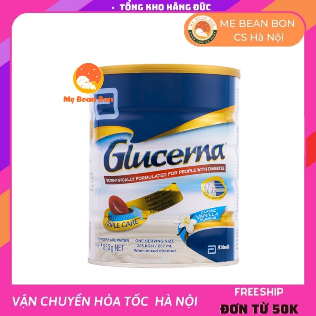 Sữa tiểu đường dạng bột Abbott Glucerna 850g dành cho người tiểu đường ăn kiêng bồi bổ sức khoẻ của Úc - mẹ bean bon