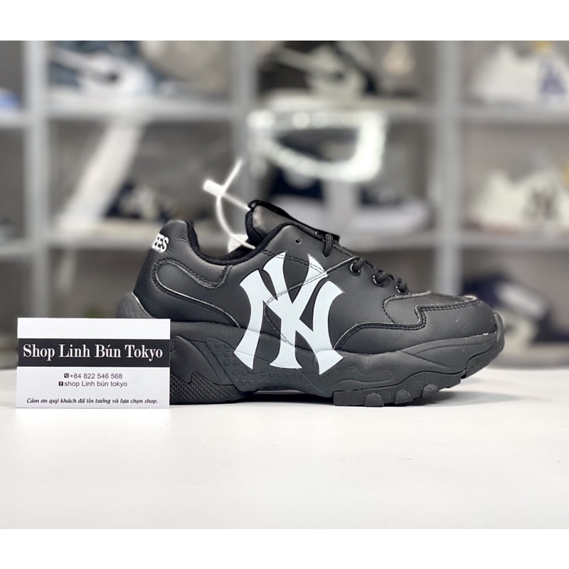 Giày Sneaker  MLP NY full đen Cao cấp kèm phụ kiện