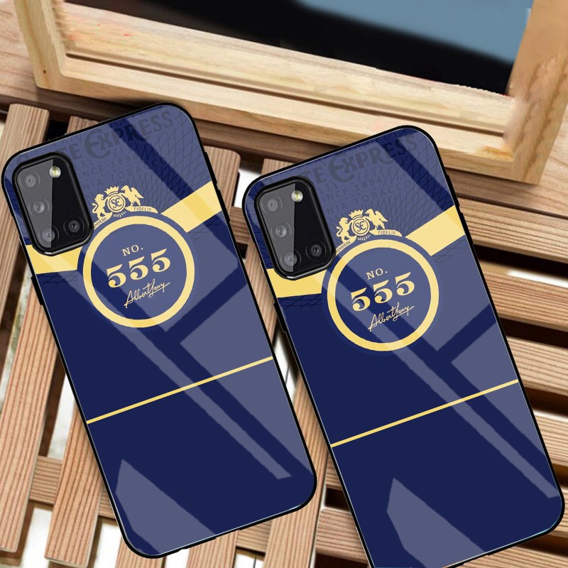 ỐP OPPO A92, OPPO A52 HÌNH 555 LƯNG KÍNH CƯỜNG LỰC CAO CẤP