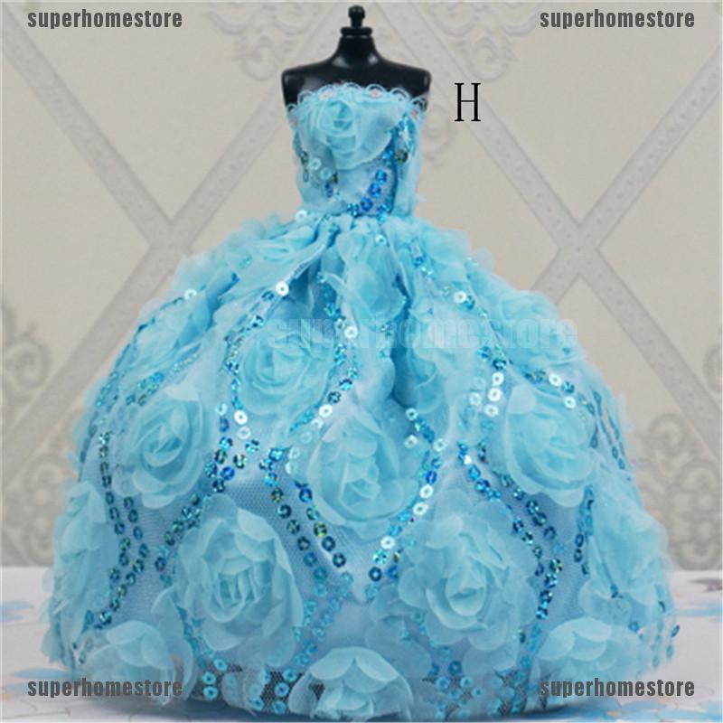 Đầm Đồ Chơi Búp Bê Công Chúa