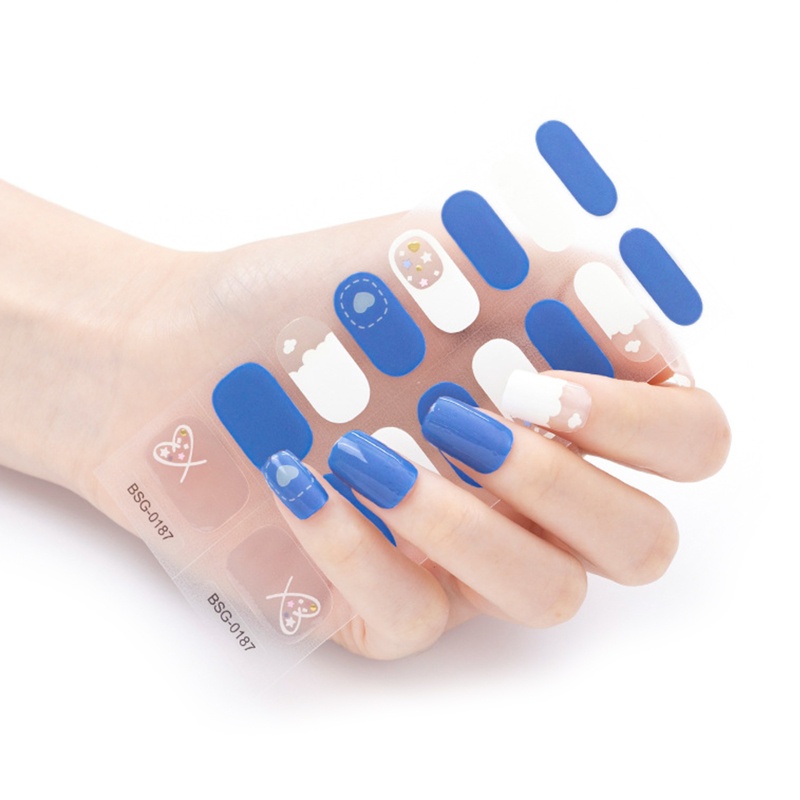 Dải Gel Dán Trang Trí Móng Tay Chống Thấm Nước