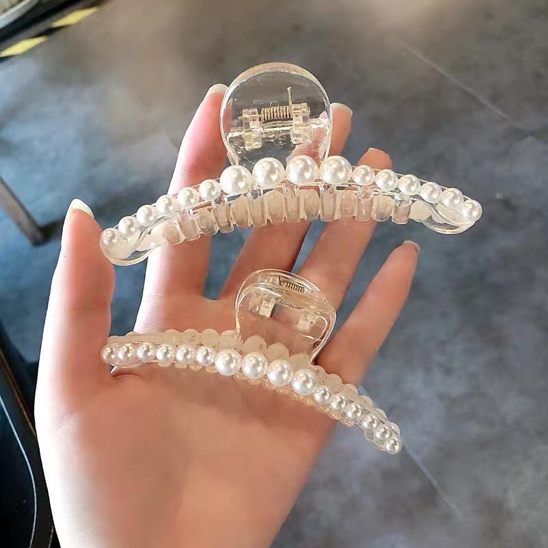 Kẹp dọc đính ngọc xinh Hàn Quốc