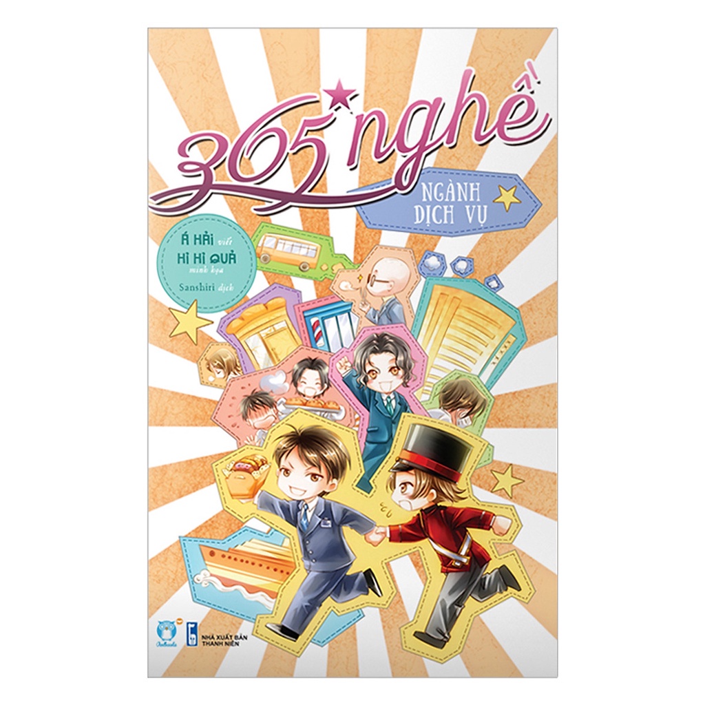 Sách - 365 Nghề: Ngành Dịch Vụ