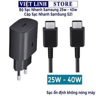 Củ sạc nhanh Samsung chính hãng, củ sạc Samsung 25w - 40w - Việt Linh Store