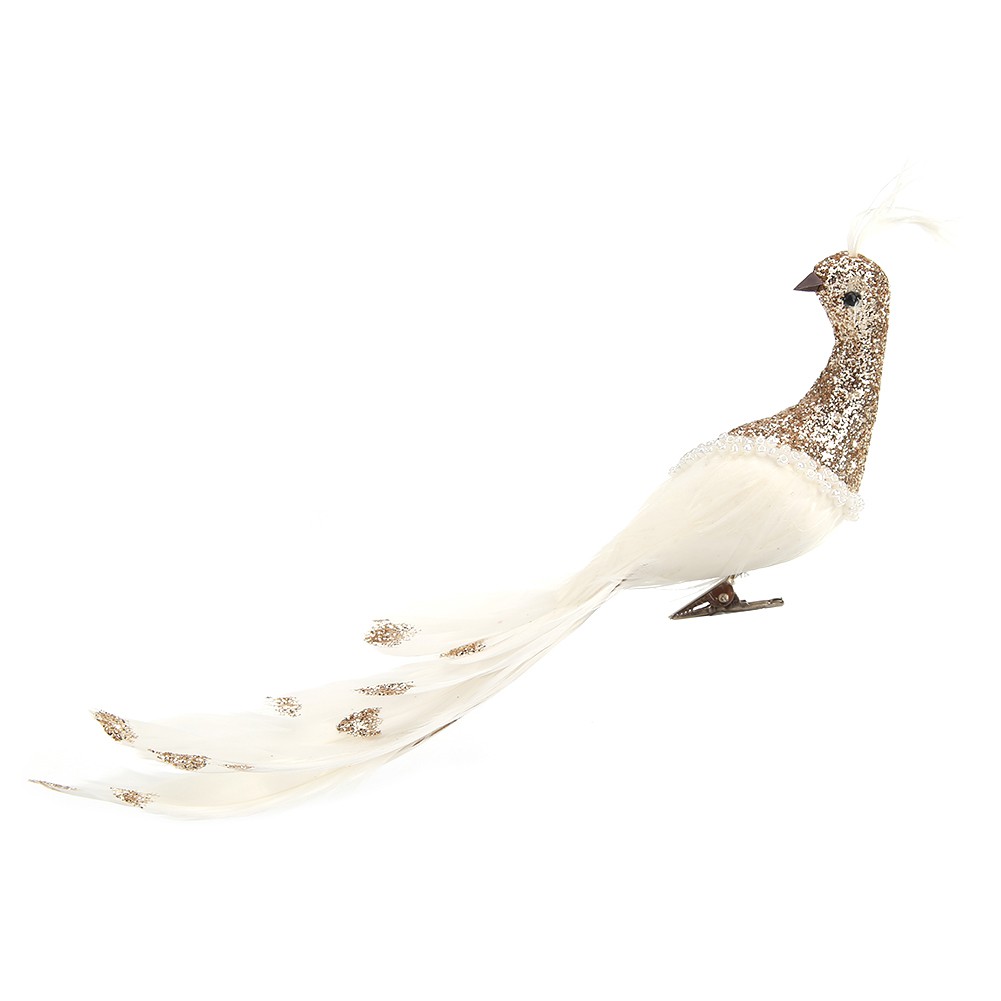 Chim công giả trang trí sân vườn độc đáo