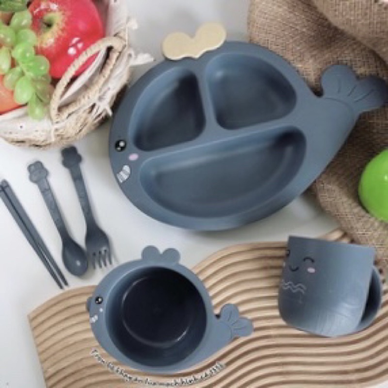 Bộ ăn dặm, khay ăn dặm cho bé