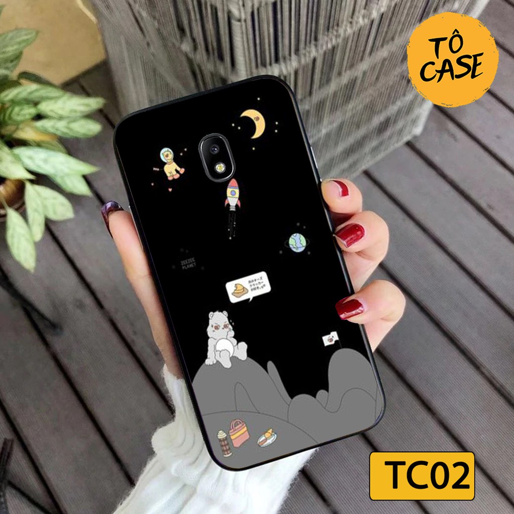 Ốp lưng điện thoại Samsung J2 Pro / J3 Pro / J5 Pro / J7 Pro / J7 Plus in hình phi hành gia vũ trụ cá tính hot nhất năm